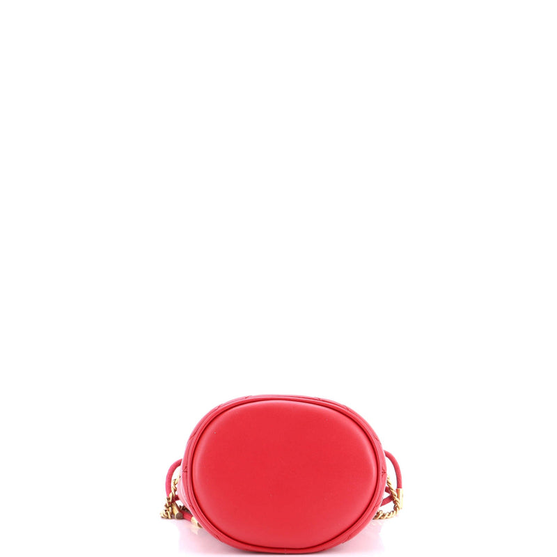 Gg Marmont Bucket Bag Matelasse Leather