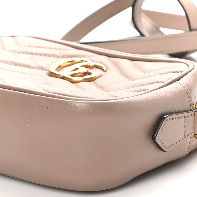 Gucci Calfskin Matelasse Mini Gg Marmont