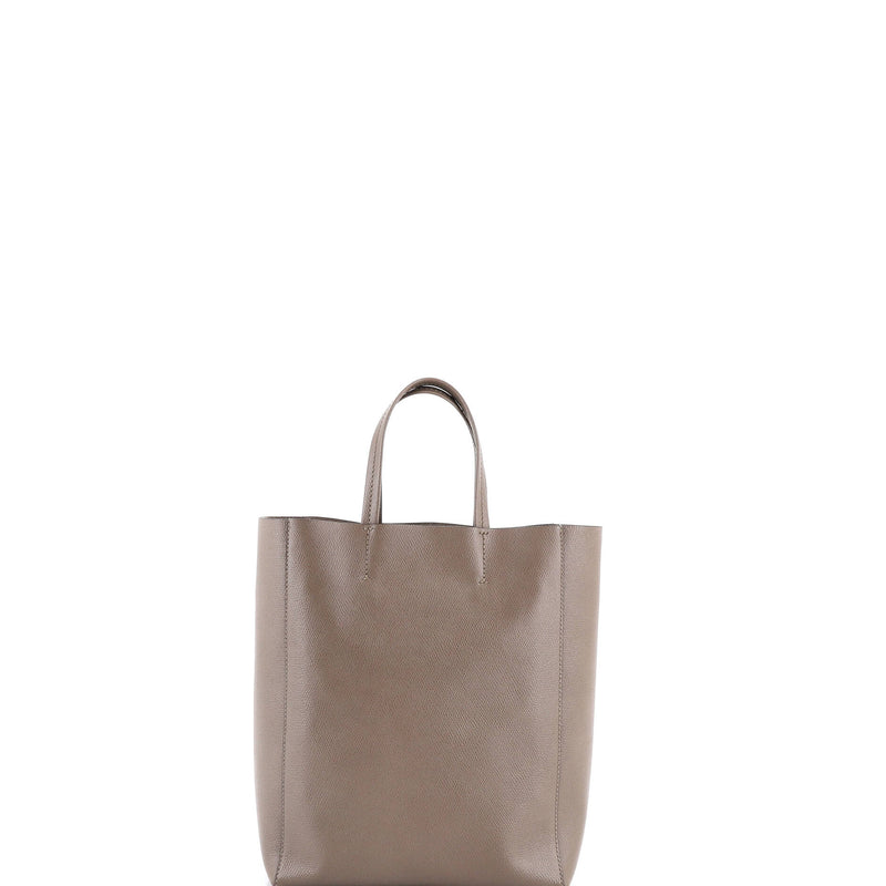 Vertical Cabas Tote Grained Calfskin