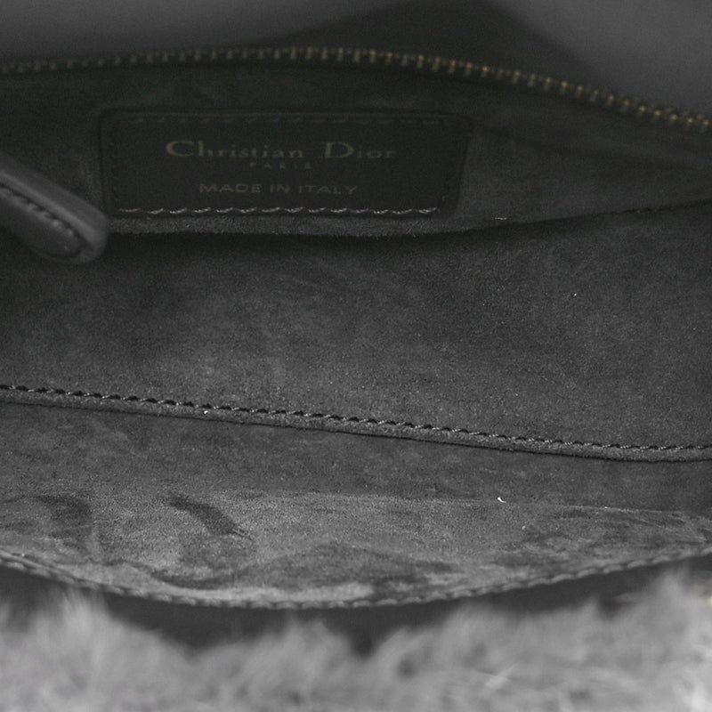 Christian Dior Mink Fur Mini Lady Grey