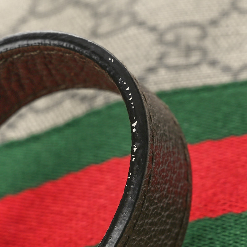 Gucci Gg Supreme Web Small Ophidia Half