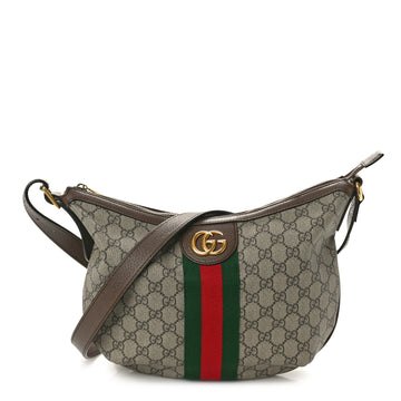 Gucci Gg Supreme Web Small Ophidia Half