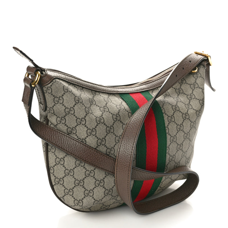 Gucci Gg Supreme Web Small Ophidia Half