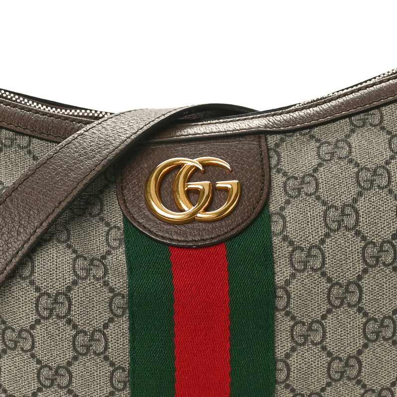 Gucci Gg Supreme Web Small Ophidia Half