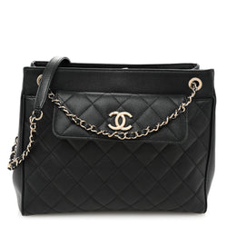 Chanel Caviar Quilted In Out Flap