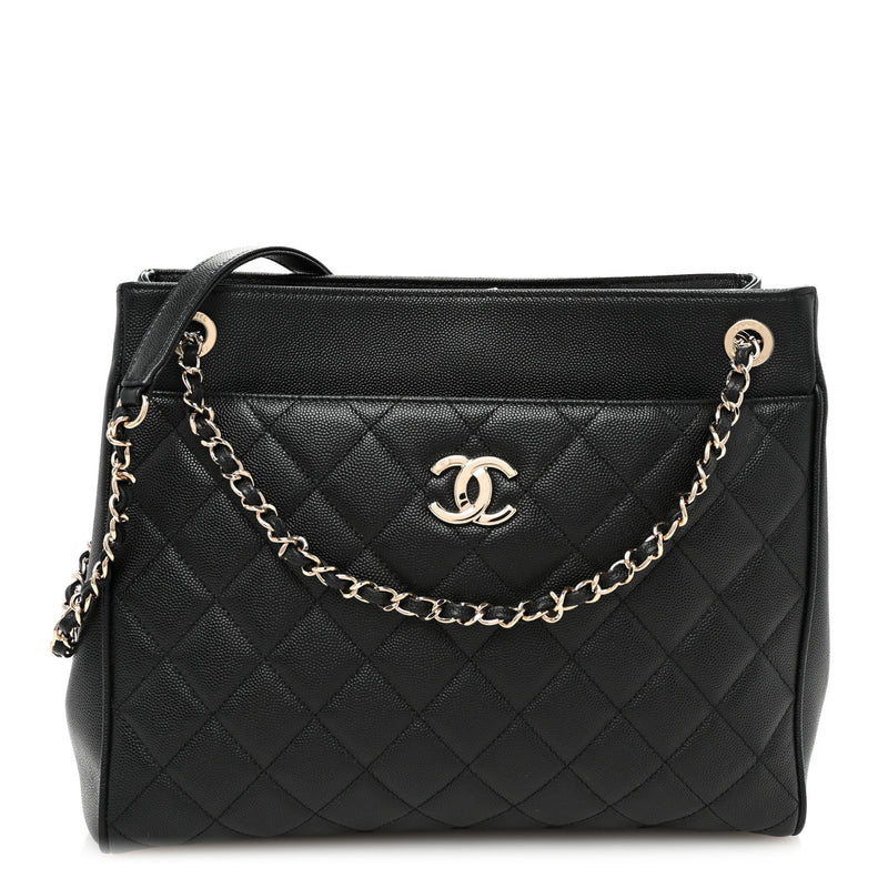 Chanel Caviar Quilted In Out Flap