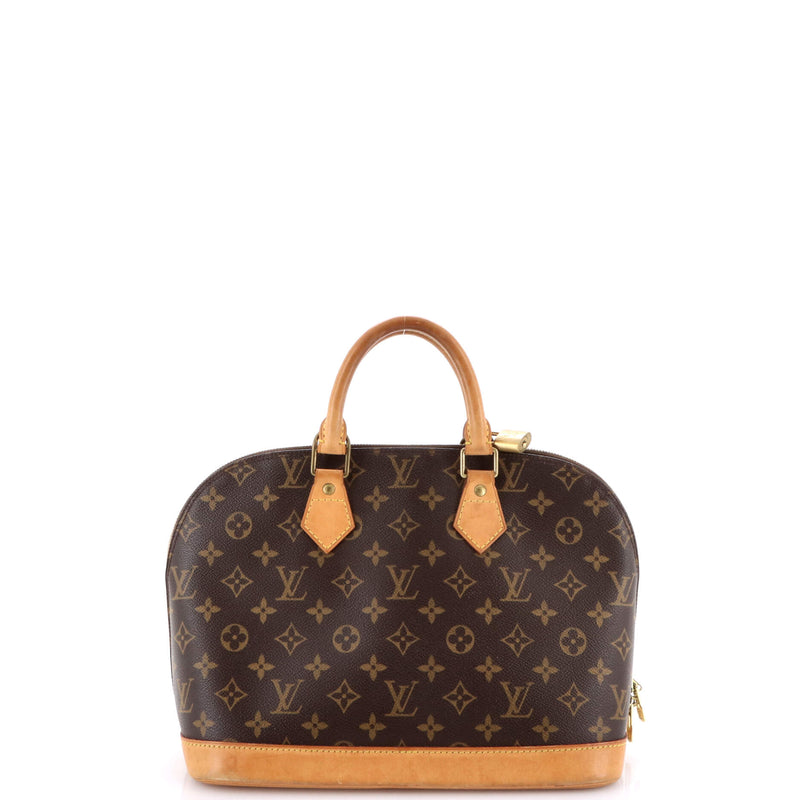 Vintage Alma Handbag Canvas Pm