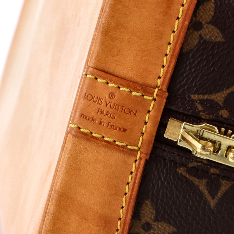 Vintage Alma Handbag Canvas Pm