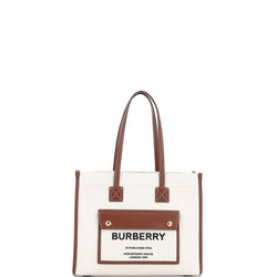 Freya Shopping Tote Canvas With Leather