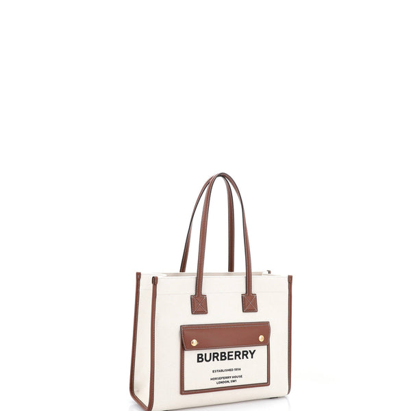 Freya Shopping Tote Canvas With Leather