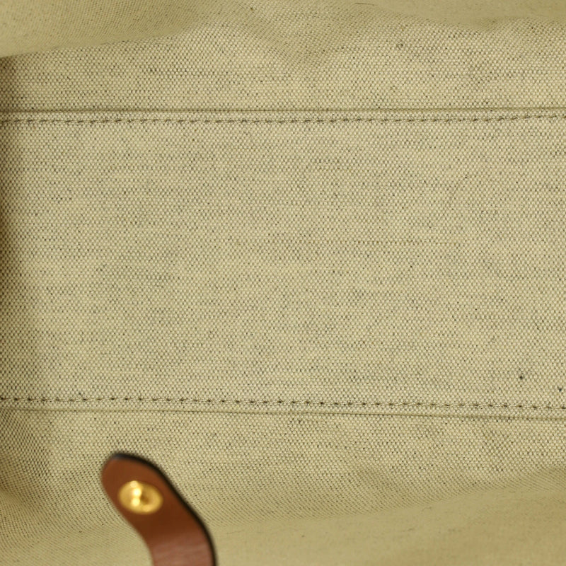 Freya Shopping Tote Canvas With Leather