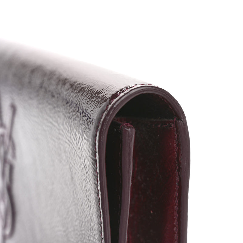 Saint Laurent Textured Patent Calfskin