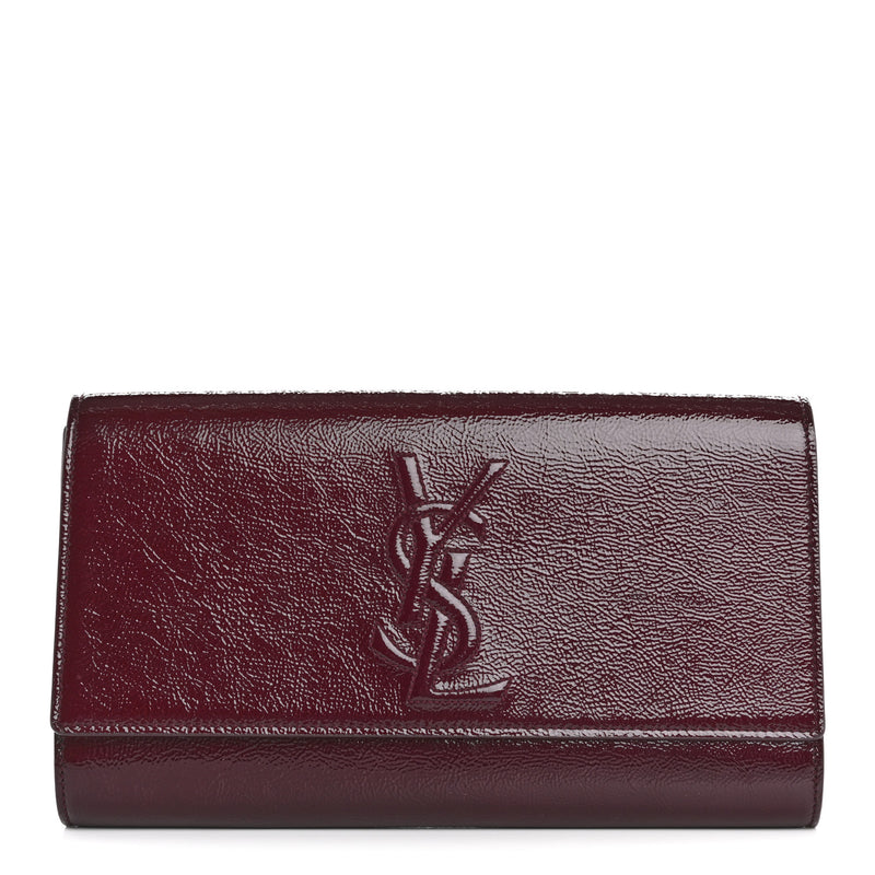 Saint Laurent Textured Patent Calfskin