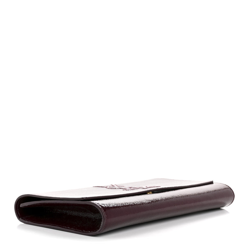Saint Laurent Textured Patent Calfskin