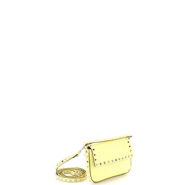 Rockstud Top Handle Crossbody Pouch
