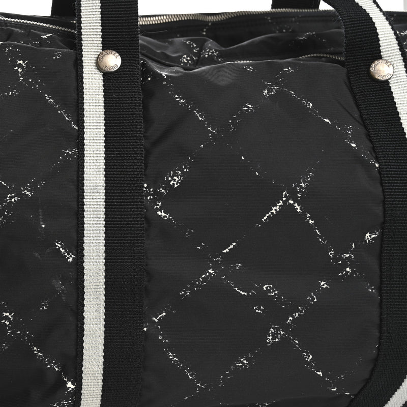 Chanel Nylon Large Travel Duffle Bag