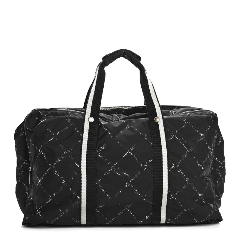 Chanel Nylon Large Travel Duffle Bag