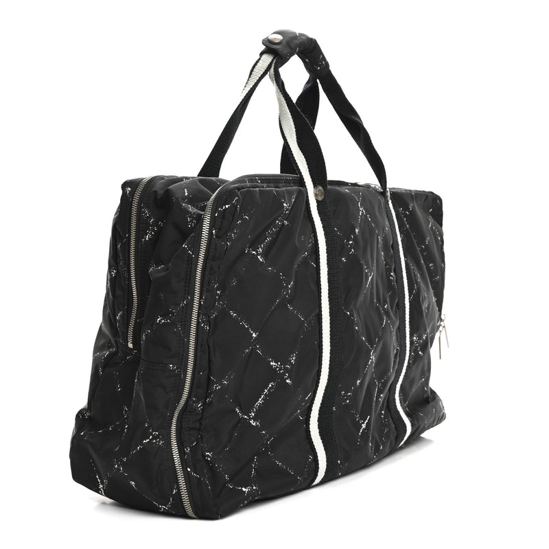Chanel Nylon Large Travel Duffle Bag