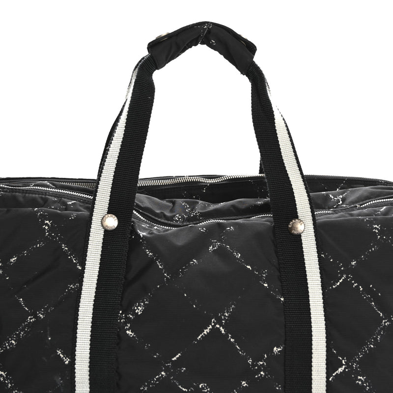 Chanel Nylon Large Travel Duffle Bag