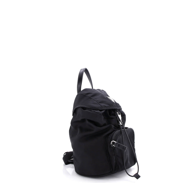 Single Buckle Pocket Backpack Tessuto