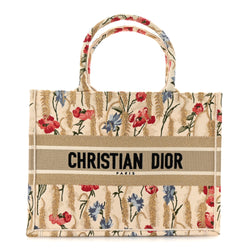 Christian Dior Canvas Embroidered Medium