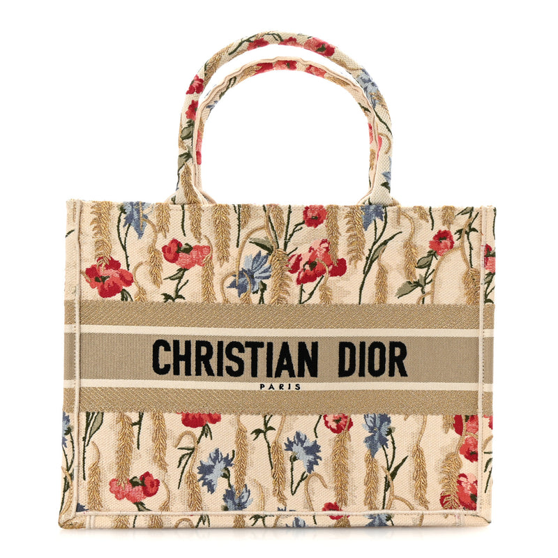 Christian Dior Canvas Embroidered Medium