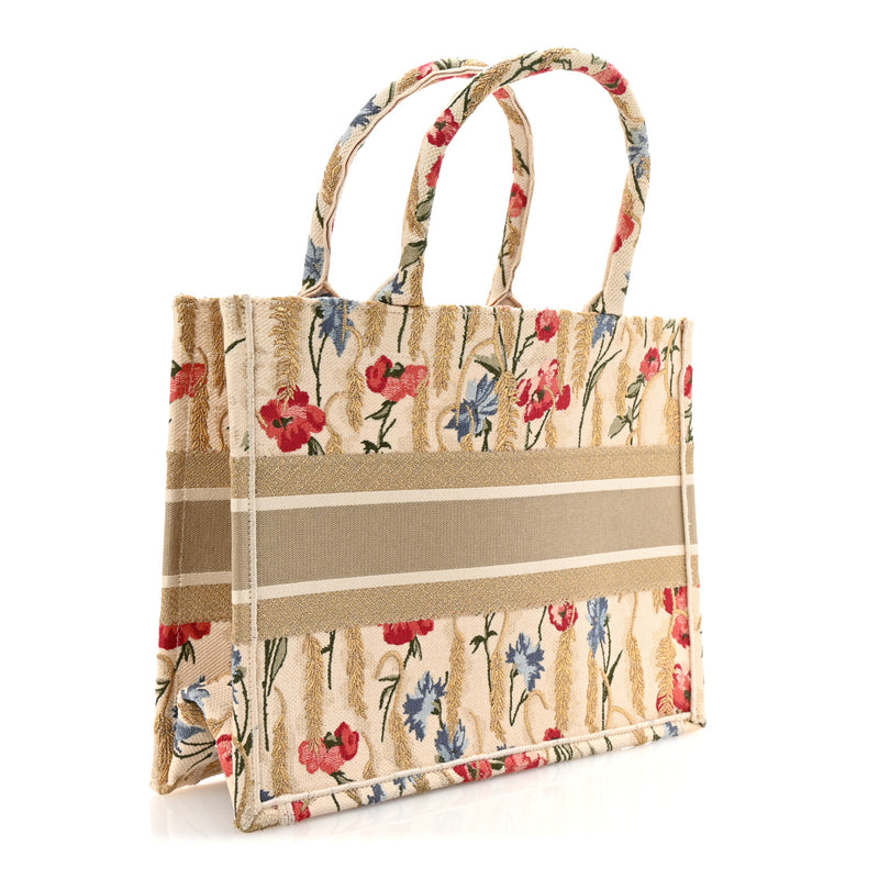 Christian Dior Canvas Embroidered Medium
