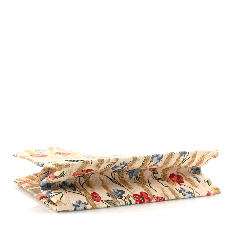 Christian Dior Canvas Embroidered Medium