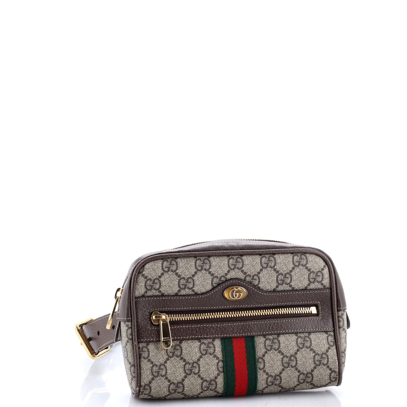 Ophidia Belt Bag Gg Coated Canvas Small