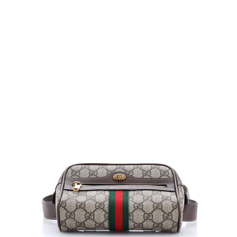 Ophidia Belt Bag Gg Coated Canvas Small