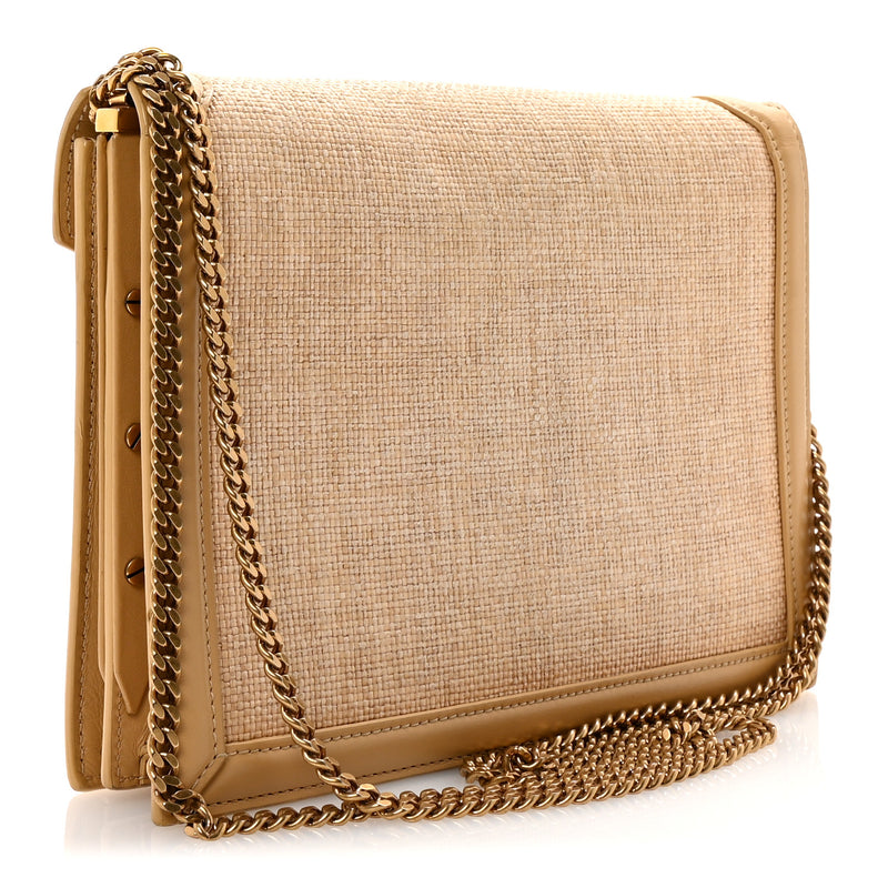 Saint Laurent Canvas Calfskin Classic