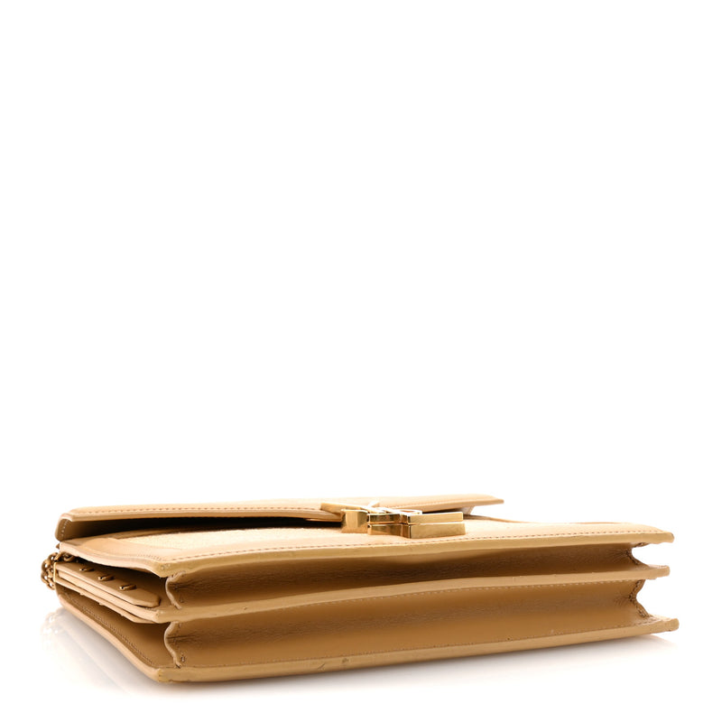 Saint Laurent Canvas Calfskin Classic