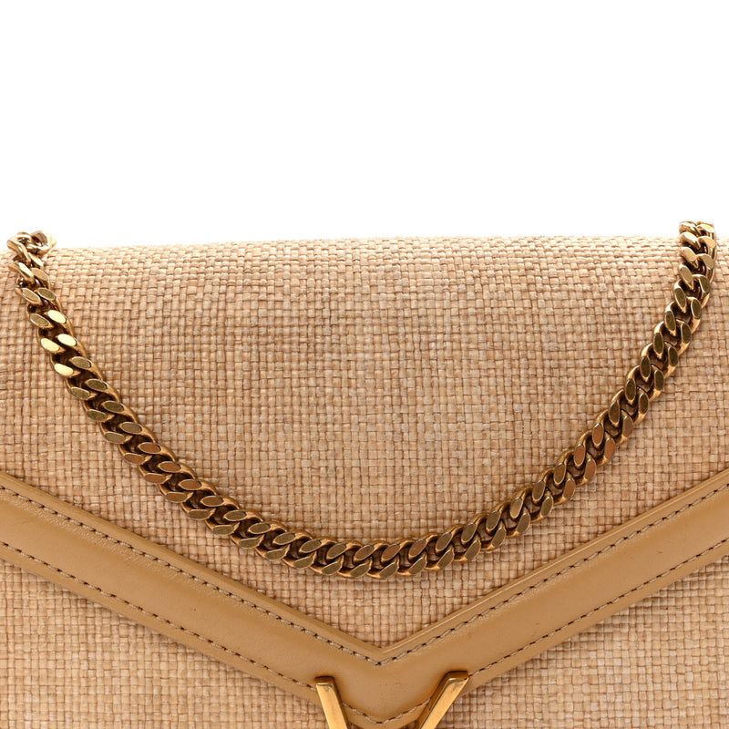 Saint Laurent Canvas Calfskin Classic