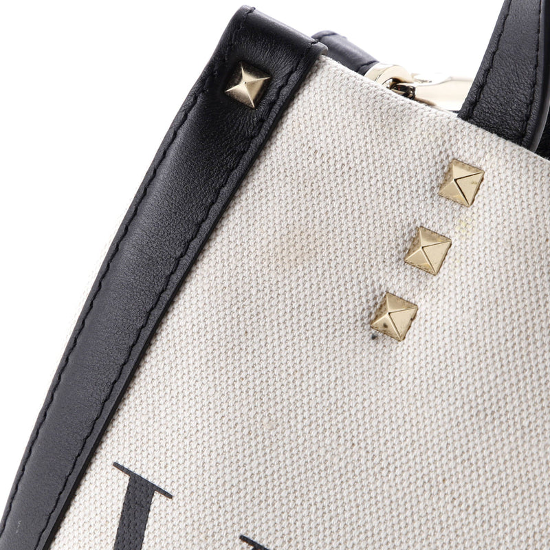 Grande Plage Vltn Tote Canvas Mini