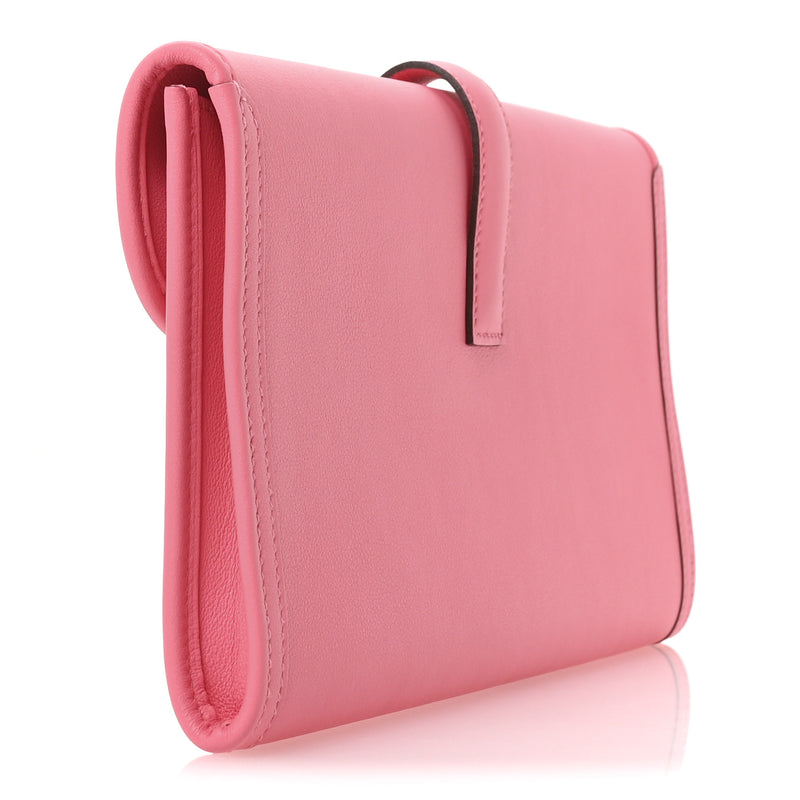 Hermes Swift Jige Elan 29 Clutch Rose