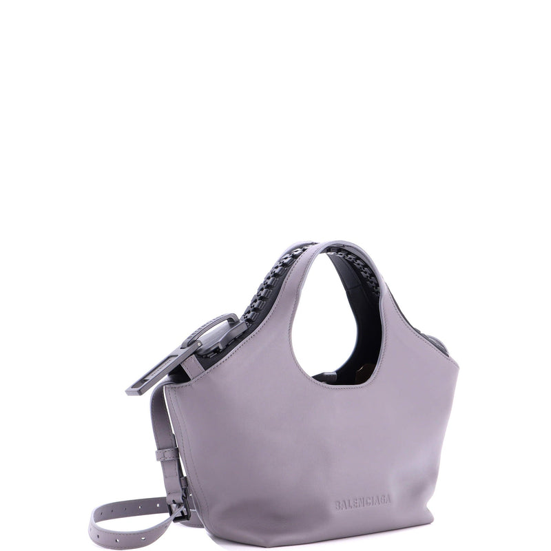 Megazip Tote Leather Small