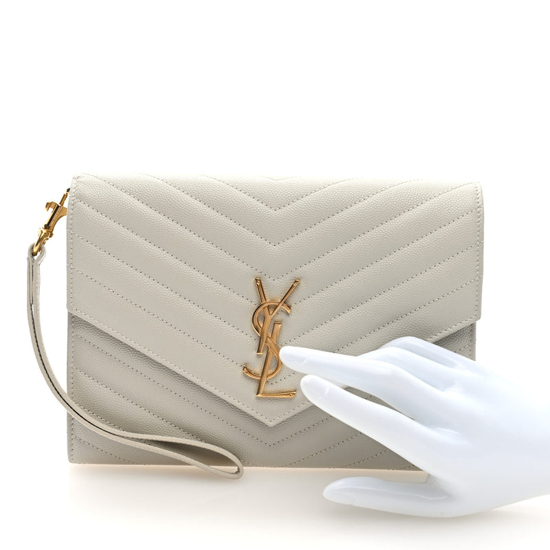 Saint Laurent Grain De Poudre Matelasse