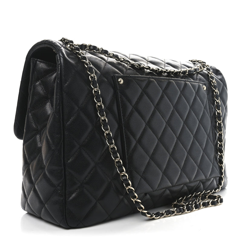 Chanel Caviar Quilted Xxl Travel Flap