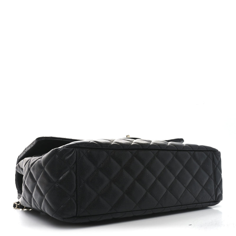 Chanel Caviar Quilted Xxl Travel Flap
