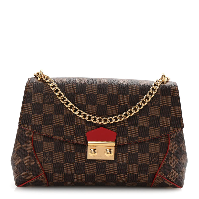 Louis Vuitton Damier Ebene Caissa Clutch