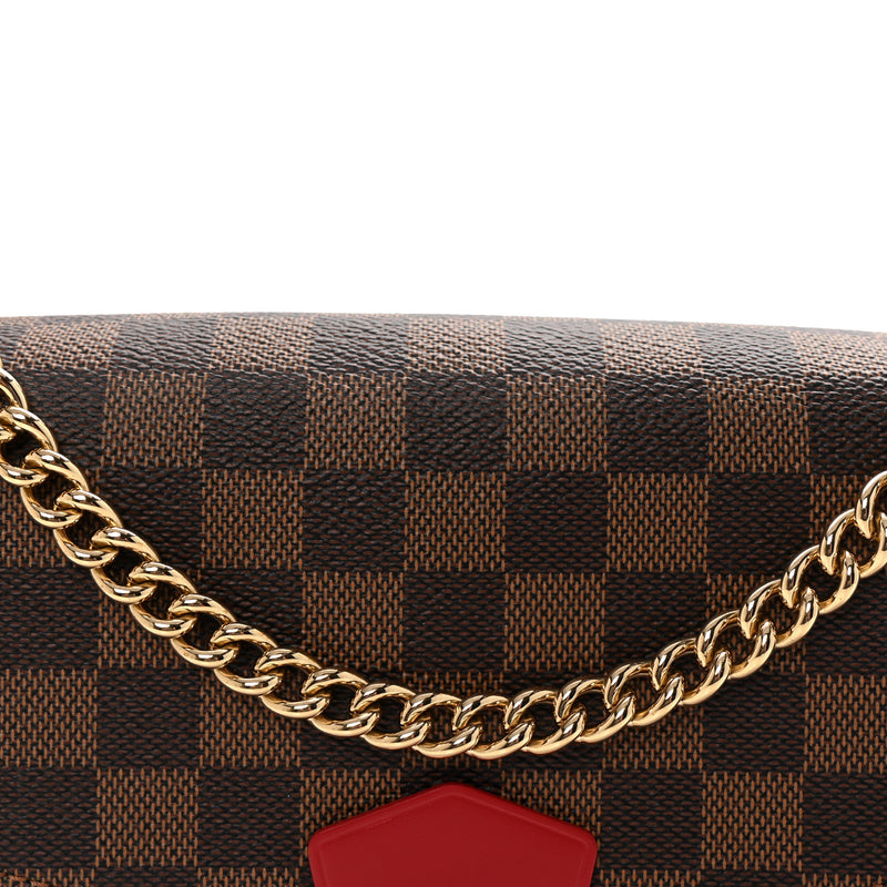 Louis Vuitton Damier Ebene Caissa Clutch