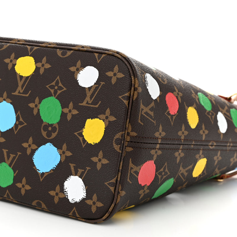 Louis Vuitton Lv X Yk Dots Neverfull Mm