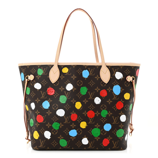 Louis Vuitton Lv X Yk Dots Neverfull Mm