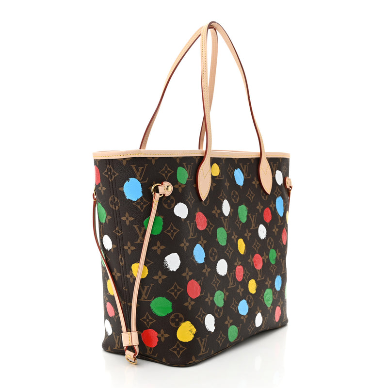 Louis Vuitton Lv X Yk Dots Neverfull Mm