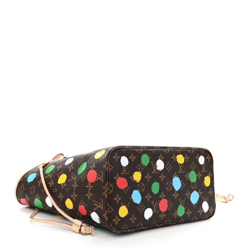 Louis Vuitton Lv X Yk Dots Neverfull Mm