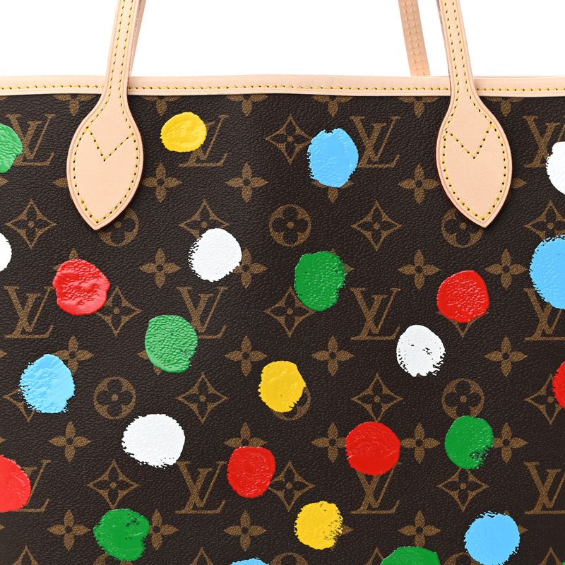 Louis Vuitton Lv X Yk Dots Neverfull Mm