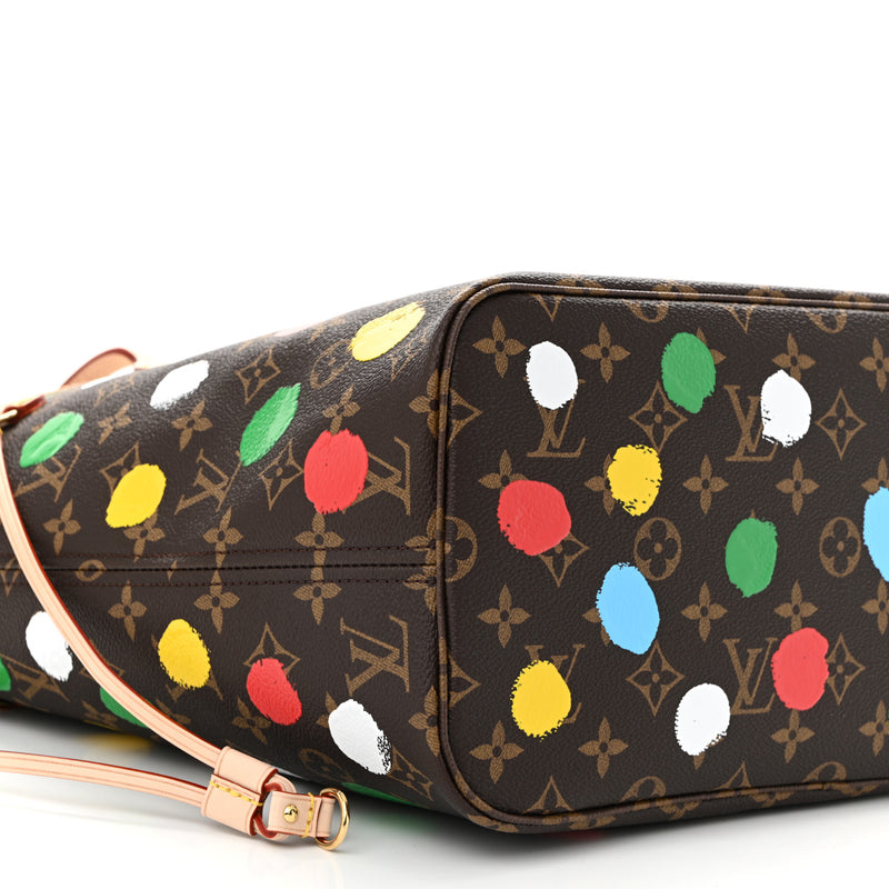 Louis Vuitton Lv X Yk Dots Neverfull Mm