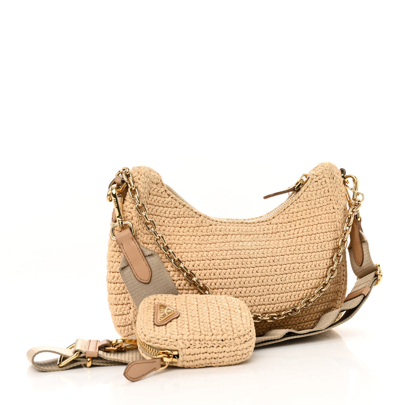 Prada Yarn Raffia Effect Crochet Re-