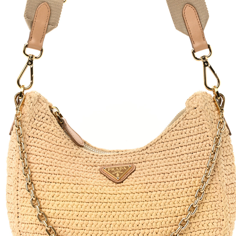 Prada Yarn Raffia Effect Crochet Re-