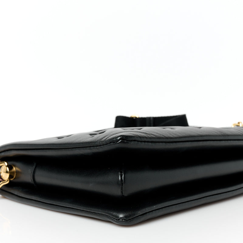 Louis Vuitton Lambskin Embossed Coussin